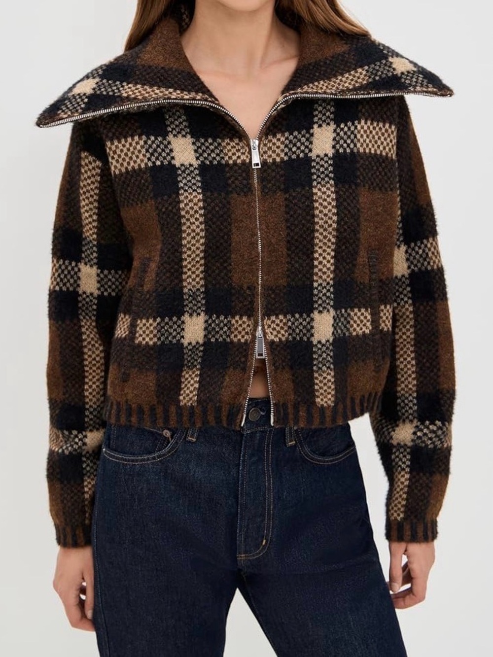 NWT NYC Blank Academy Prep Sweater Jacket